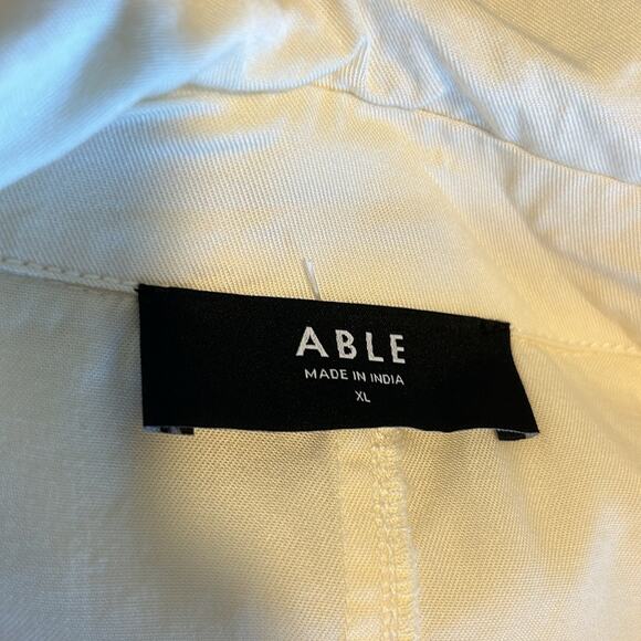 ABLE Irena Trench Jacket Beige Color Size XL - Picture 6 of 13